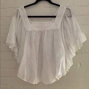 Madewell Butterfly Sleeve Top